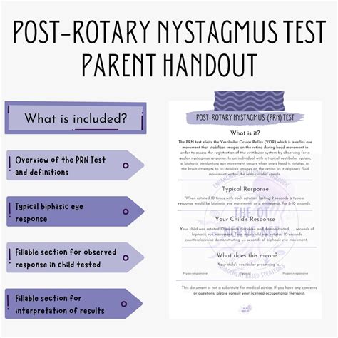 post rotary nystagmus soft sign test|nystagmus test validity.